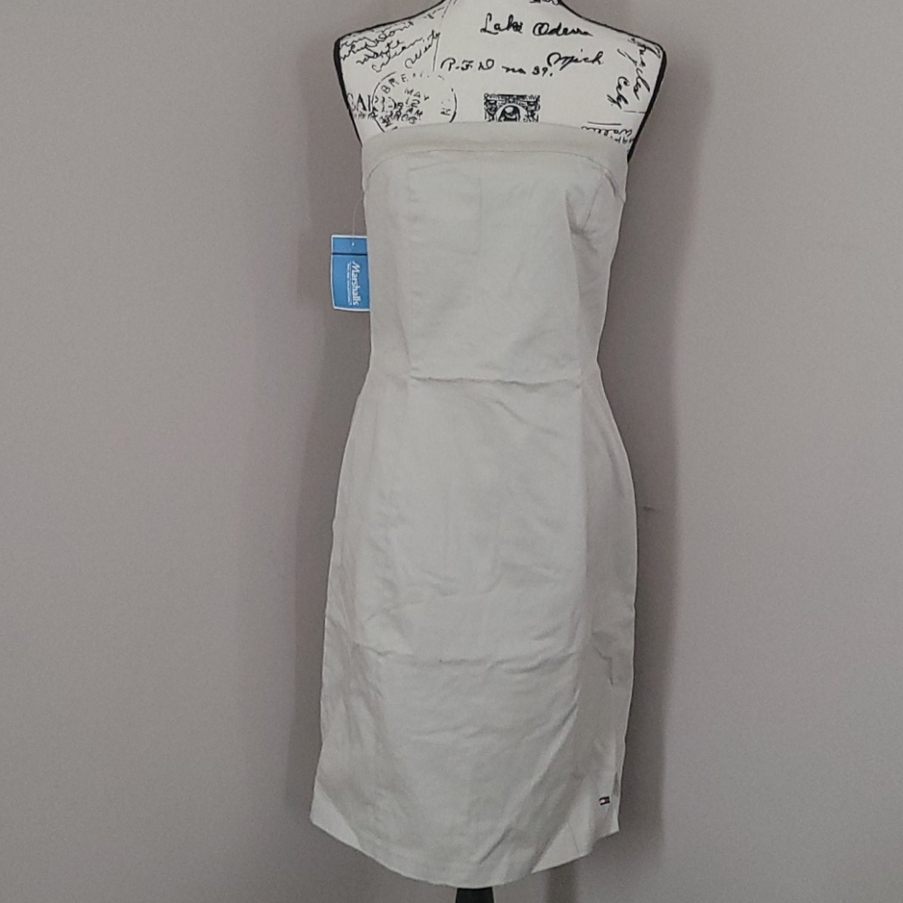 NWT Tommy Hilfiger Strapless Kakai Dress sz 12